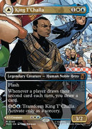 King T'Challa (Borderless) (MSH-346) [Marvel Super Heroes] Foil
