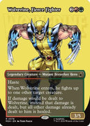 Wolverine, Fierce Fighter (Borderless) (MSH-378) [Marvel Super Heroes]