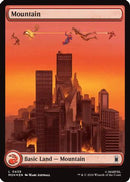 Mountain (MSH-439) (Surge Foil) [Marvel Super Heroes] Foil