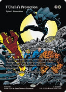 T'Challa's Protection - Teferi's Protection (Borderless) (MAR-051) [Marvel Universe Eternal-Legal]