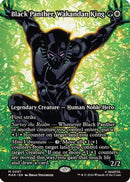 Black Panther, Wakandan King (Borderless) (MAR-087) [Marvel Universe Eternal-Legal]