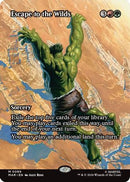 Escape to the Wilds (Borderless) (MAR-089) [Marvel Universe Eternal-Legal]