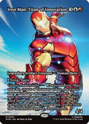 Iron Man, Titan of Innovation (Borderless) (MAR-091) [Marvel Universe Eternal-Legal] Foil