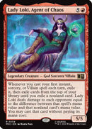 Lady Loki, Agent of Chaos (Surge Foil) (MSC-054) [Commander: Marvel Super Heroes] Foil