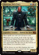 Director Nick Fury (Surge Foil) (MSC-081) [Commander: Marvel Super Heroes] Foil