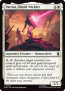 Patriot, Shield Wielder (MSH-030) [Marvel Super Heroes] Foil