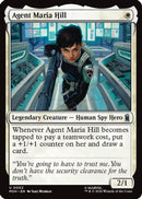 Agent Maria Hill (MSH-002) [Marvel Super Heroes] Foil