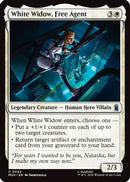White Widow, Free Agent (MSH-042) [Marvel Super Heroes]