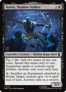 Ronin, Shadow Stalker (MSH-112) [Marvel Super Heroes] Foil