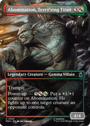 Abomination, Terrifying Titan (Borderless) (MSH-333) [Marvel Super Heroes]
