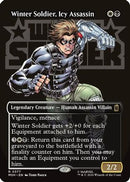 Winter Soldier, Icy Assassin (Borderless) (MSH-377) [Marvel Super Heroes] Foil