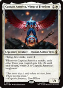 Captain America, Wings of Freedom (MSH-010) [Marvel Super Heroes]
