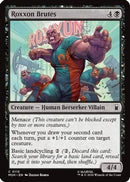 Roxxon Brutes (MSH-113) [Marvel Super Heroes] Foil