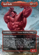 Red Hulk (Borderless) (MSH-329) [Marvel Super Heroes]
