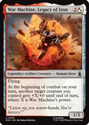 War Machine, Legacy of Iron (MSH-238) [Marvel Super Heroes] Foil
