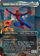 Spider-Man, To the Rescue (Borderless) (MSH-335) [Marvel Super Heroes]