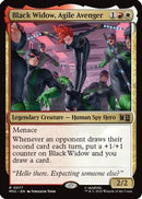 Black Widow, Agile Avenger (MSC-077) [Commander: Marvel Super Heroes]