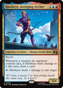 Hawkeye, Avenging Archer (Surge Foil) (MSC-084) [Commander: Marvel Super Heroes] Foil
