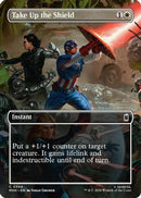 Take Up the Shield (Borderless) (MSH-348) [Marvel Super Heroes]