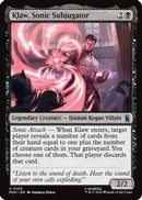 Klaw, Sonic Subjugator (MSH-103) [Marvel Super Heroes] Foil