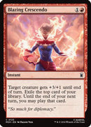 Blazing Crescendo (MSH-125) [Marvel Super Heroes] Foil