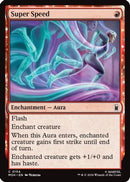 Super Speed (MSH-154) [Marvel Super Heroes] Foil