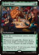 Heroic Feast (Extended Art) (MSH-414) [Marvel Super Heroes] Foil