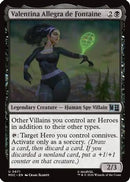 Valentina Allegra de Fontaine (MSC-671) [Commander: Marvel Super Heroes]