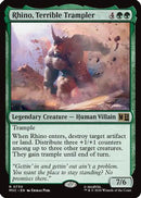 Rhino, Terrible Trampler (MSC-730) [Commander: Marvel Super Heroes] Foil