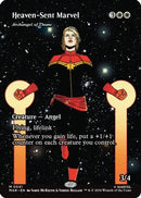 Heaven-Sent Marvel - Archangel of Thune (Borderless) (MAR-041) [Marvel Universe Eternal-Legal] Foil