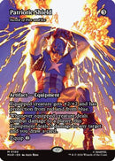 Patriotic Shield - Sword of Fire and Ice (Borderless) (MAR-100) [Marvel Universe Eternal-Legal]