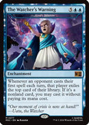 The Watcher's Warning - Mind's Dilation (Surge Foil) (MSC-277) [Commander: Marvel Super Heroes] Foil