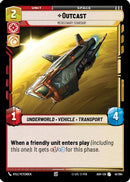 Outcast - Mercenary Starship (41/264) - Ashes of the Empire