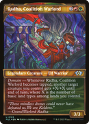 Radha, Coalition Warlord (Halo Foil) (MUL-185) (Showcase) [Multiverse Legends] Foil