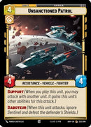 Unsanctioned Patrol (222/264) - Ashes of the Empire