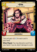 Qi'ra - Master of Teras Kasi (226/264) - Ashes of the Empire