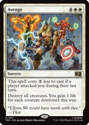 Avenge (Surge Foil) (MSC-011) [Commander: Marvel Super Heroes] Foil