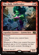 She-Hulk, Wallbreaker (Surge Foil) (MSC-060) [Commander: Marvel Super Heroes] Foil