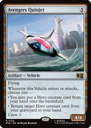 Avengers Quinjet (Surge Foil) (MSC-102) [Commander: Marvel Super Heroes] Foil