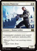 Bastion Protector (Surge Foil) (MSC-122) [Commander: Marvel Super Heroes] Foil