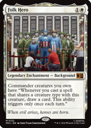Folk Hero (Surge Foil) (MSC-132) [Commander: Marvel Super Heroes] Foil
