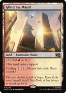Glittering Massif (Surge Foil) (MSC-249) [Commander: Marvel Super Heroes] Foil