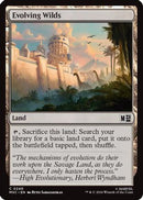 Evolving Wilds (Surge Foil) (MSC-240) [Commander: Marvel Super Heroes] Foil