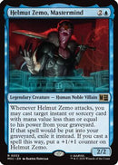 Helmut Zemo, Mastermind (Surge Foil) (MSC-032) [Commander: Marvel Super Heroes] Foil