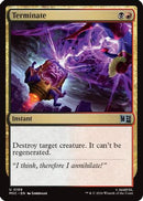 Terminate (Surge Foil) (MSC-189) [Commander: Marvel Super Heroes] Foil