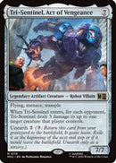 Tri-Sentinel, Act of Vengeance (Surge Foil) (MSC-115) [Commander: Marvel Super Heroes] Foil
