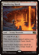 Smoldering Marsh (Surge Foil) (MSC-266) [Commander: Marvel Super Heroes] Foil