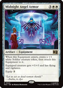 Midnight Angel Armor (Surge Foil) (MSC-022) [Commander: Marvel Super Heroes] Foil