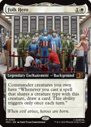 Folk Hero (Extended Art) (MSC-305) [Commander: Marvel Super Heroes]