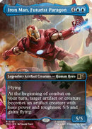 Iron Man, Futurist Paragon (Borderless) (MSC-501) [Commander: Marvel Super Heroes]